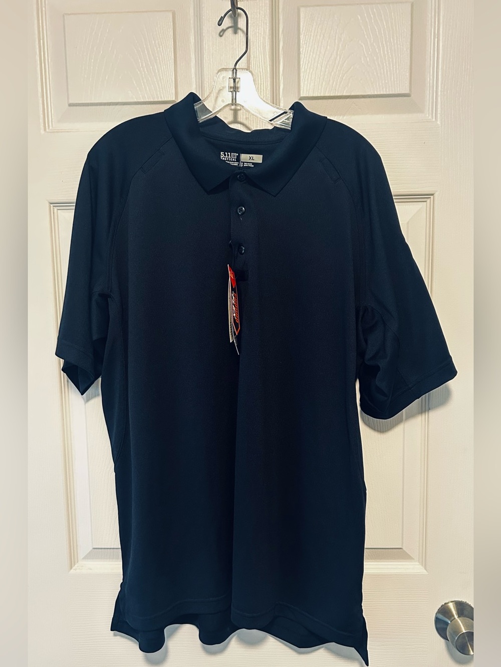 NWT Mens 5.11 Tactical Performance S/S Polo Dark Navy Sz XL